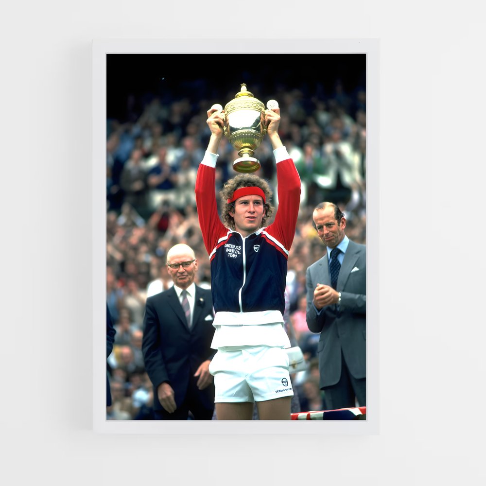 Poster John de mcenroe – affiche Tennis (vue 3)